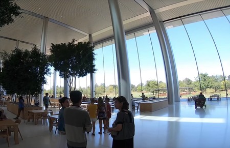 Un vídeo en YouTube nos da vistas inéditas desde el interior del Apple Park