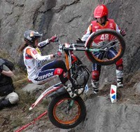 Laia Sanz y Pol Tarrés logran sendos títulos en el europeo de Trial