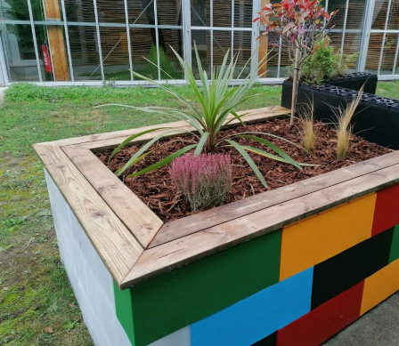 Blockto Plus Jardiniere Multicolore
