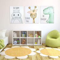 21 láminas, cuadros y piezas de pared ideales para decorar la habitación del bebé 