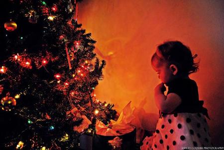La foto de tu bebé en diciembre: el bebé en Navidad