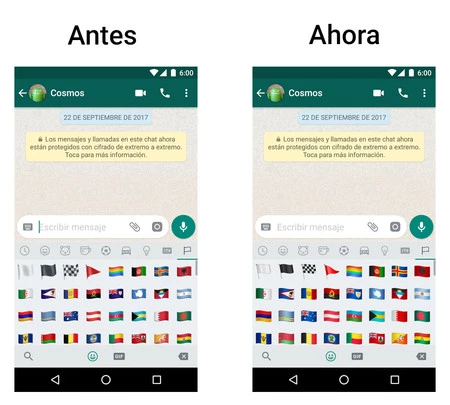 新しい WhatsApp 絵文字