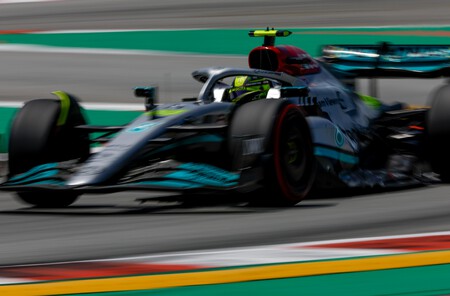 Hamilton Barcelona F1 2022