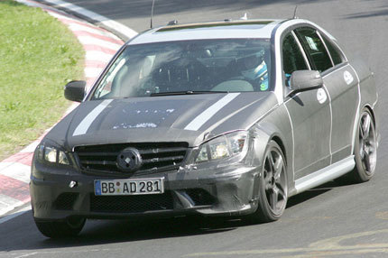 Mercedes-Benz C 63 AMG, fotos espía