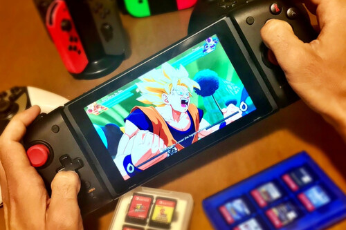 HORI - Mando Split Pad Pro (Negro) para modo portátil (Nintendo Switch) - Licencia oficial