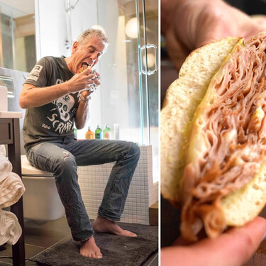 El bocadillo favorito de Anthony Bourdain se hace en cinco minutos con cinco ingredientes y tiene sabor italiano