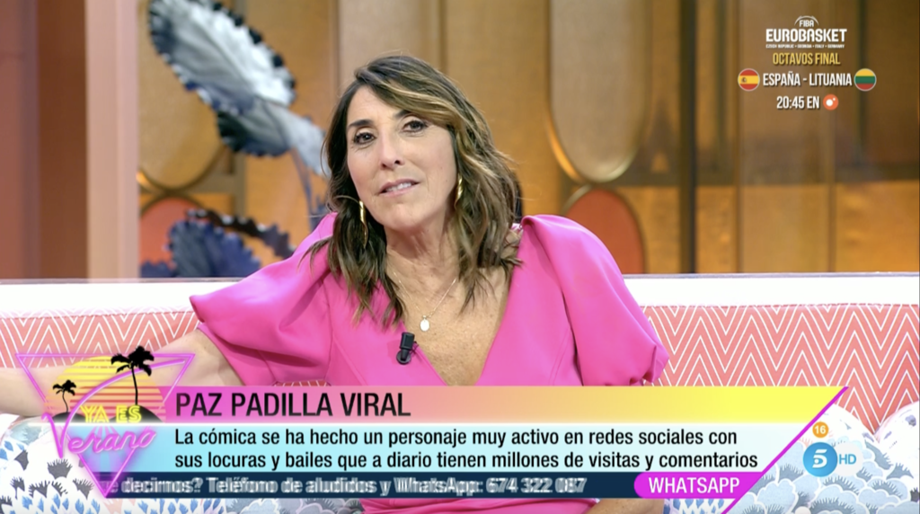 Paz Padilla vuelve a Telecinco con este polémico programa: la humorista se sienta en un plató para hablar de su salida de 'Sálvame'