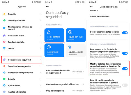 Desbloqueo Facial Miui