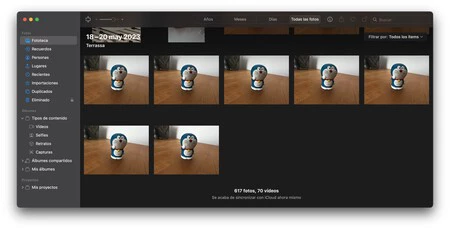複数の写真を編集する Mac 1