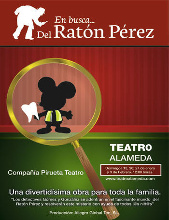 "En busca del Ratón Pérez", una divertida obra de teatro infantil en Málaga