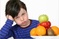 Niños que rechazan alimentos concretos