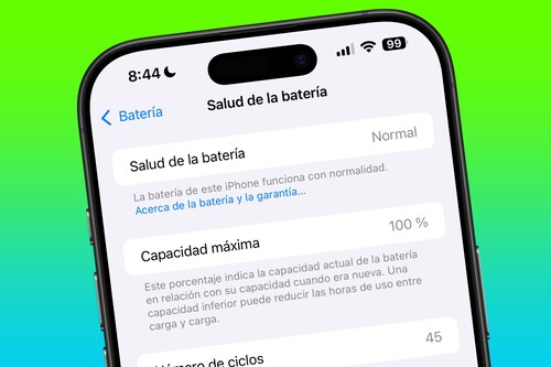 Con este truco consigo subir la salud de batería del iPhone
