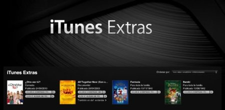 Ya tenemos las primeras películas con iTunes Extras en la iTunes Movie Store española