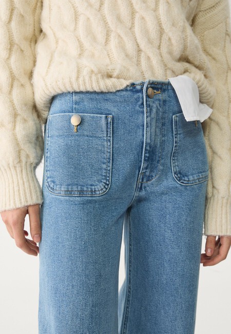 Pantalones vaqueros virales de Stradivarius