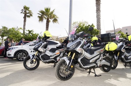 La Honda CRF1000L Africa Twin y el X-ADV protagonistas también en el Giro de Italia