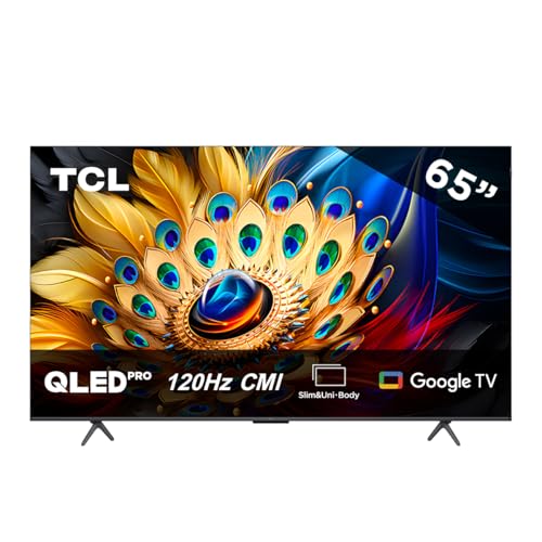 TCL Smart TV Pantalla 65" 65Q651G Google TV QLED 4K | HDR 10 250 NITS | 120 Hz | Dolby Audio Digital + | Compatible con Alexa