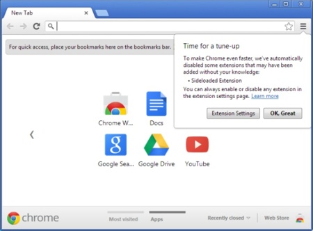 Chrome llega a la versión 25 con una API de reconocimiento de voz y la desinstalación de complementos fantasma