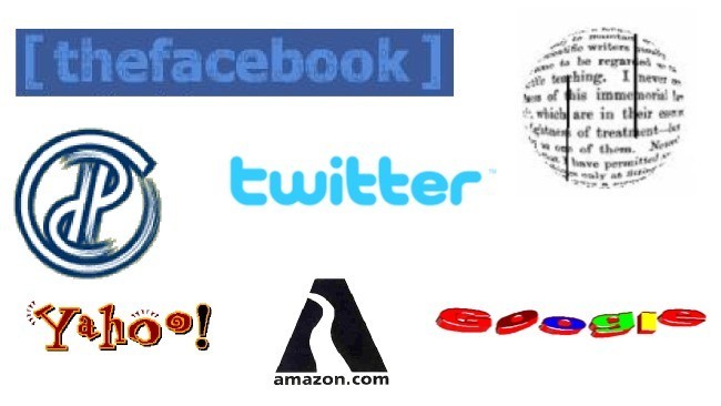 Los logos de las principales compañías de Internet: antes y ahora