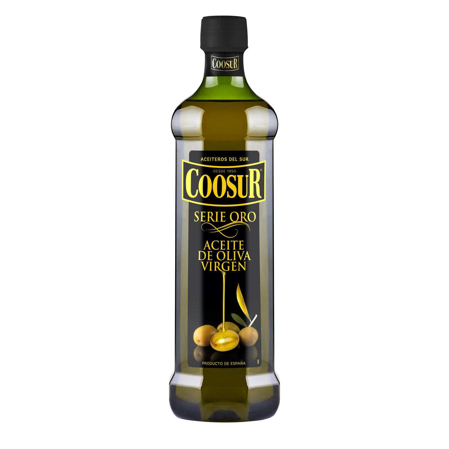 Aceite de oliva virgen serie oro Coosur 1 litro