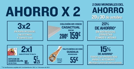 Aprovecha las ofertas de los 'Dos días mundiales del Ahorro' en HiperCor
