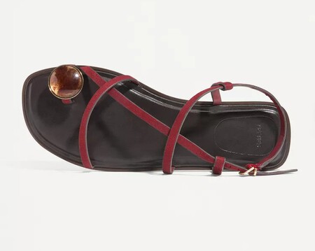 Sandalias Planas Joya Bonitas Elegantes Comodas Egipcias Baratas Lefties Lujosas