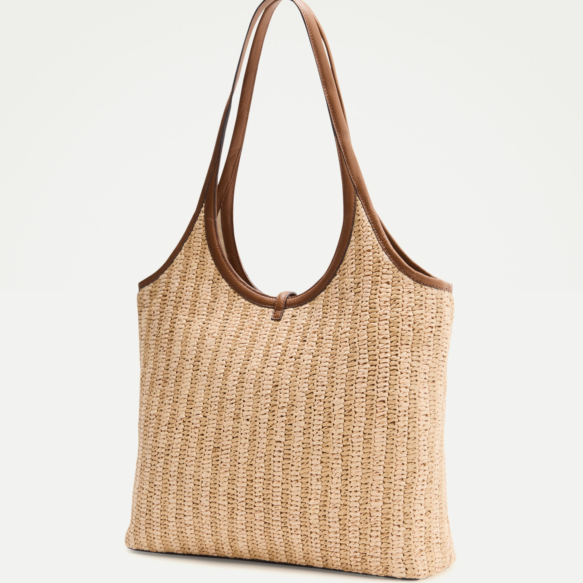 Latouche
Shopper rafia con piel broche Latouche