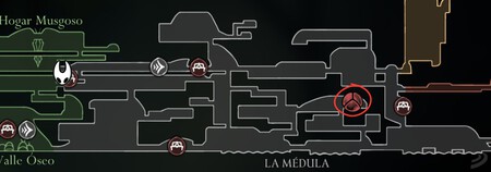 Ubicacion Craneo Tirano Silksong