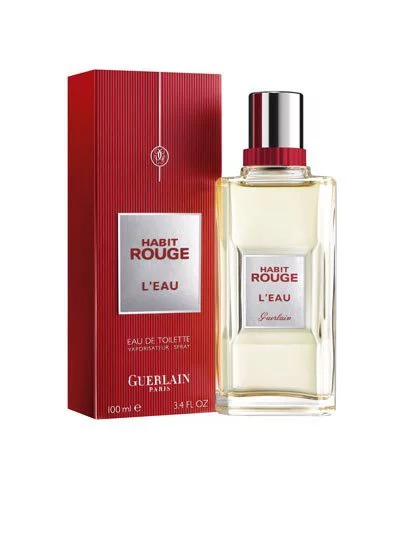 Habit Rouge L'Eau, nueva fragancia masculina de Guerlain para febrero