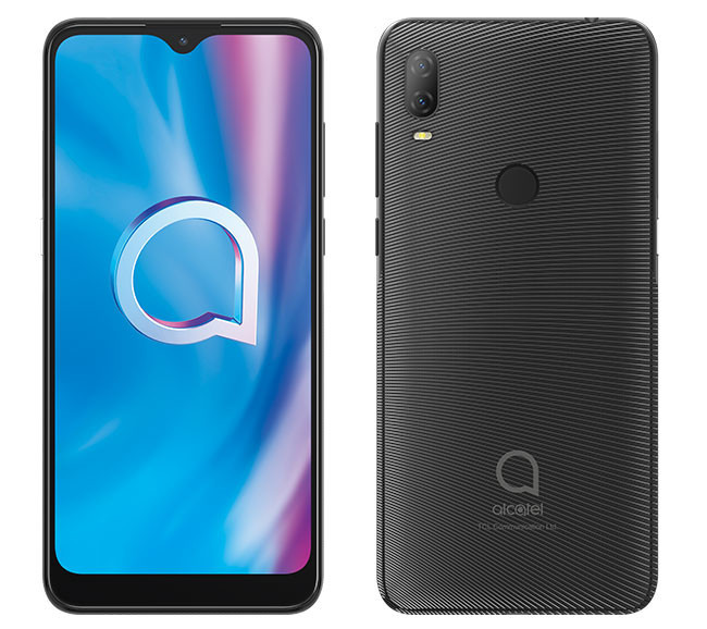 Custodia compatibile con ALCATEL 1S (2020) 5028D 5028Y/ 3L (2020) / 1V 2020 COVER STAND flip LIBRO gel tpu PORTAFOGLIO protezione magnetica eco pelle porta carte card Nero