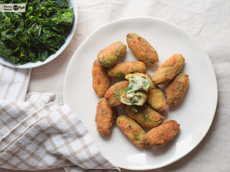 Croquetas de espinacas caseras: la receta más cremosa y ligera