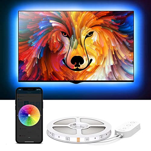 Govee Tira LED 2m USB, Luces LED RGB Bluetooth Control de App 16 Millones de Color