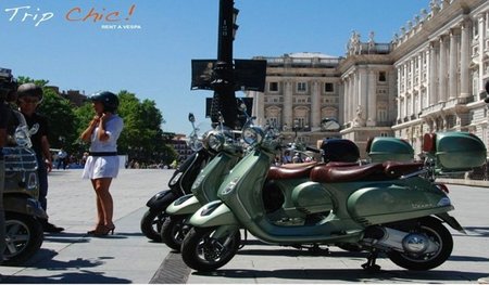 Alquiler de Vespas Vintage en Madrid