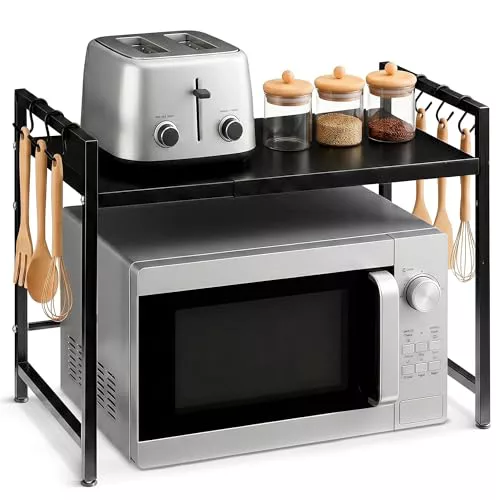 JUPPLIES Soporte Microondas Ajustable de Cocina 