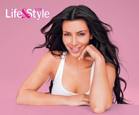 Kim Kardashian dice posar sin maquillaje, ¡¡no te lo crees ni tú!!
