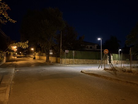 Cámara angular, sin modo noche | Imagen: Xataka