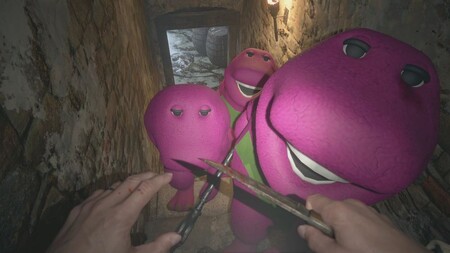 Cassandra jugable, el dinosaurio Barney de enemigo, vista en tercera persona... Así son los primeros mods para Resident Evil Village