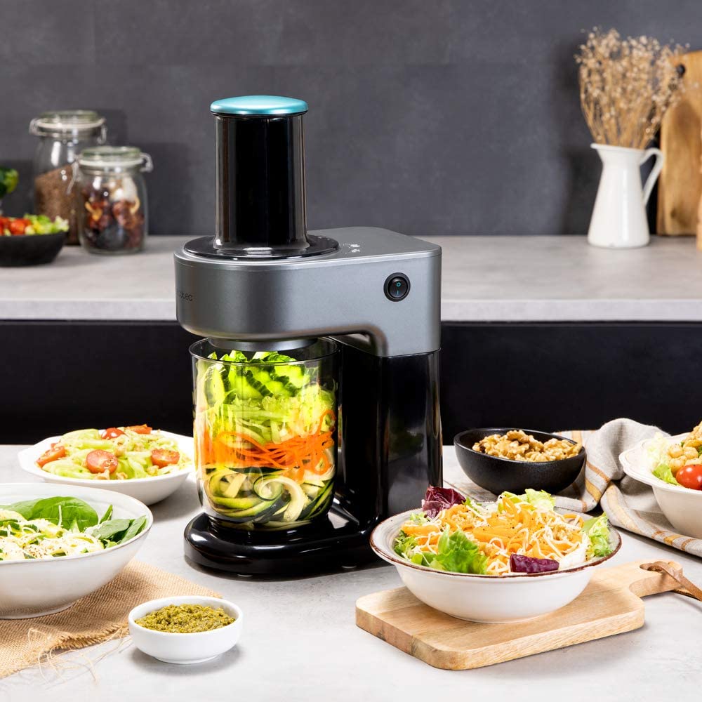 Cecotec Espirilizador SpiralChef 400. 80 W, 4 Cuchillas de Acedo Inoxidable de Diferentes tamaños.