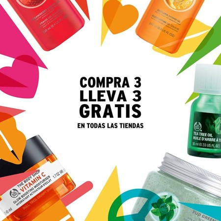 Locura 6x3 en The Body Shop: paga tres productos y llévate seis