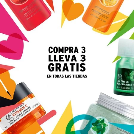 Locura 6x3 en The Body Shop: paga tres productos y llévate seis 