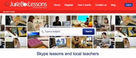 JukeboxLessons, directorio de profesores para clases por videoconferencia