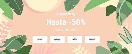 Sarenza nos ofrece hasta un 50% en sus Summers Deals en calzado y bolsos