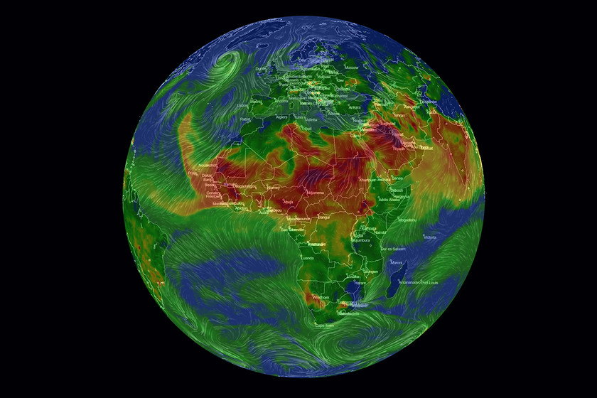 ¿Cómo de contaminado está el aire del planeta? Este estupendo mapa te ...