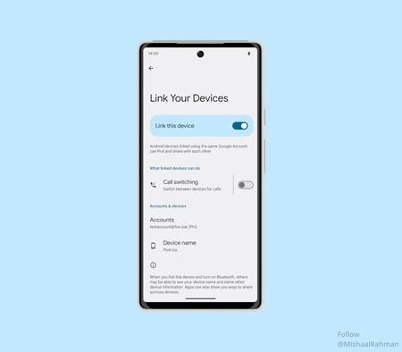 Android 14 Integración dispositivos Google