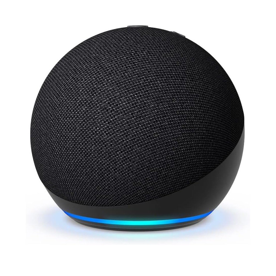 Echo Dot (Geração mais recente) | Smart speaker com Alexa, som vibrante e potente, Wi-Fi e Bluetooth | Cor Preta, com Acesso Antecipado à Alexa+
