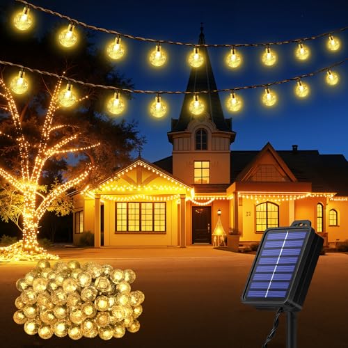 Realky Guirnaldas Luces Exterior Solar, 100 LED 18M 