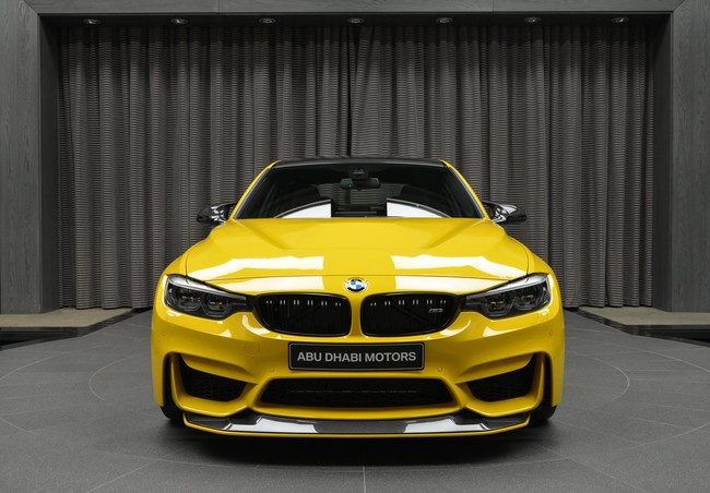 BMW M3 Speed Yellow