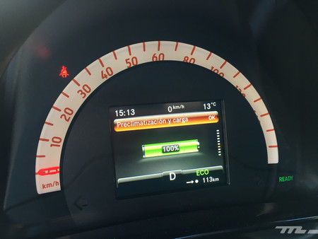 Smart Forfour EQ cuadro mandos