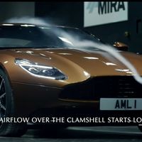 Este vídeo te va a descubrir algunos secretos aerodinámicos del Aston Martin DB11 