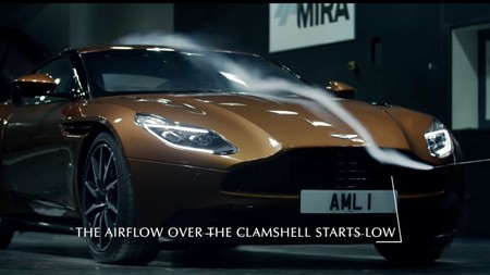Este vídeo te va a descubrir algunos secretos aerodinámicos del Aston Martin DB11
