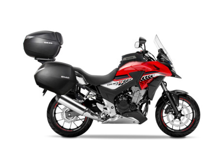 Con la línea SHAD para la Honda CB500X podrás irte tan lejos como quieras